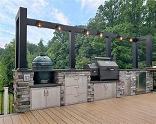 Image result for BBQ Outdoor Kitchen Grill Islands