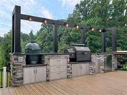 Image result for Outdoor Kitchen Grill Islands