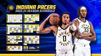 Image result for Indiana Pacers Printable Schedule