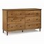 Image result for Solid Wood 6 Drawer Dresser