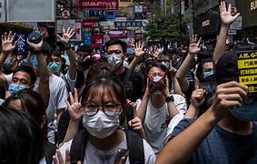 Image result for anti-China Protest