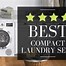 Image result for Small Washing Machine and Dryer