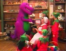 Image result for Best Barney Fan Santa