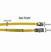 Image result for How to Connect Gas Line to Dryer