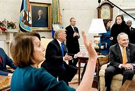 Image result for Nancy Pelosi Leaving Oval Office