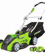 Image result for Greenworks Cordless Lawn Mower