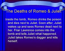 Image result for Romeo Drinks Poison