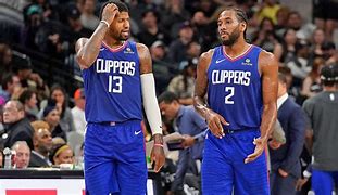 Image result for Kawhi Leonard Paul George Clippers