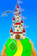 Image result for castle on a hill