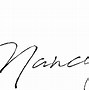 Image result for Signature for Nancy