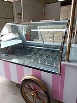 Image result for Ice Cream Freezer Cart