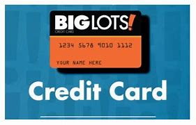 Image result for Big Lots Credit Card Logo