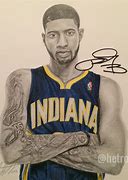 Image result for Paul George Easy Drawing