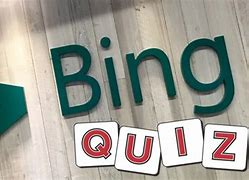 Image result for Bing Weekly Quizzes