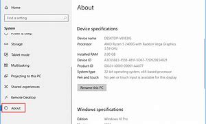 Image result for How to Check PC Specs On Windows 10