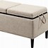 Image result for Storage Ottoman with Tray