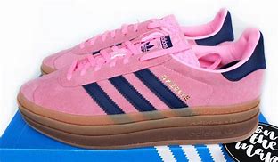 Image result for Adidas Gazelle Bold Pink Glow