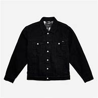 Image result for Black Oversized Denim Jacket