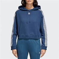 Image result for Adidas Light Blue Cropped Hoodie