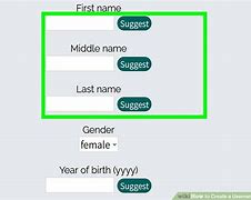Image result for Creating a Username