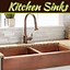 Image result for White Kitchen Cabinets with Farmhouse Sink