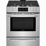 Image result for Frigidaire Slide in Gas Range Stainless Steel