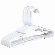 Image result for White Plastic Coat Hanger