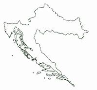 Image result for Croatia Map Outline