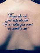 Image result for Short Quotes About Life Tattoo