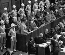 Image result for Guards at Nuremberg Trials