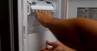 Image result for LG Refrigerator Ice Maker Test Switch