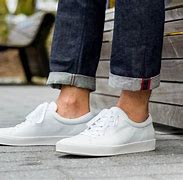 Image result for White Canvas Sneakers for Men
