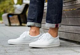 Image result for Men's White Dress Sneakers
