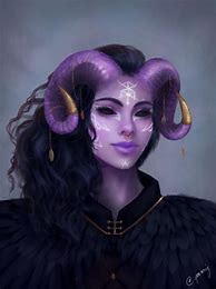 Image result for Tiefling Wizard