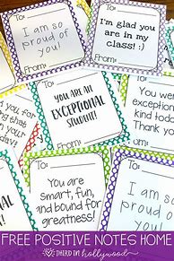 Image result for Printable Positive Notes