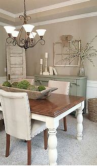 Image result for Farmhouse-Style Dining Room