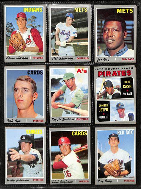1970 Topps Baseball Cards Set - 1970 Topps Checklist 547-633 (Brown Bat ...
