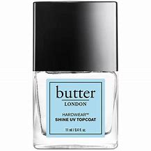 Image result for Butter LONDON Hardwear Shine UV Top Coat, Help Prevent Nail Polish Chipping 0.37 Fl Oz (Pack Of 1)