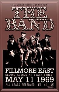 Image result for Fillmore East Concert Posters