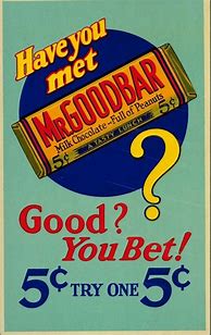 Image result for Vintage Candy Bar Ads