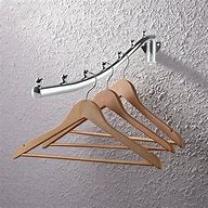 Image result for Wall Mounted Fold Down Clothes Hanger