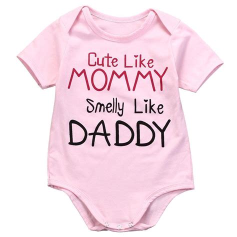 Cute Like Mommy Smelly Like Daddy Onesie   Lavendersun