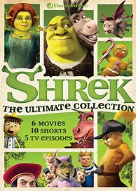 Image result for Shrek Movie Collection DVD