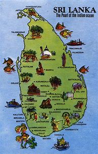 Image result for Sri Lanka Travel Map