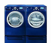 Image result for Samsung Blue Washer and Dryer Pedestal