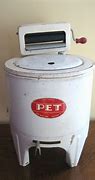 Image result for Vintage Red and White Toy Washing Machine