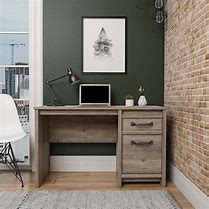 Image result for Rustic Gray Computer Desk