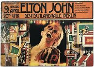 Image result for Elton John Rare Concert Posters