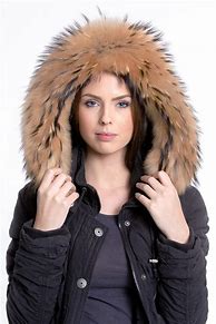 Image result for Real Fur Hoodie