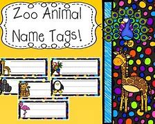 Image result for Zoo Name Tags